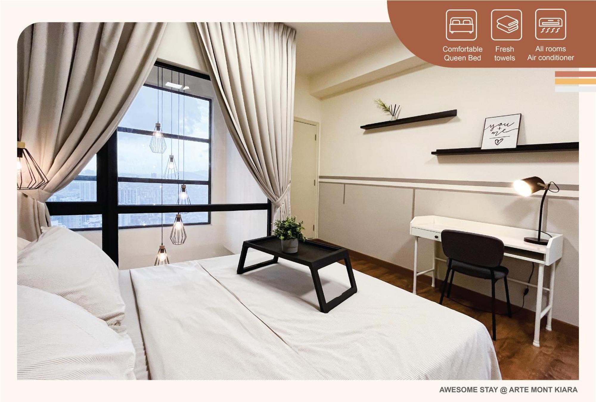 Nj Homestay At Arte Mont Kiara Kuala Lumpur Exteriör bild