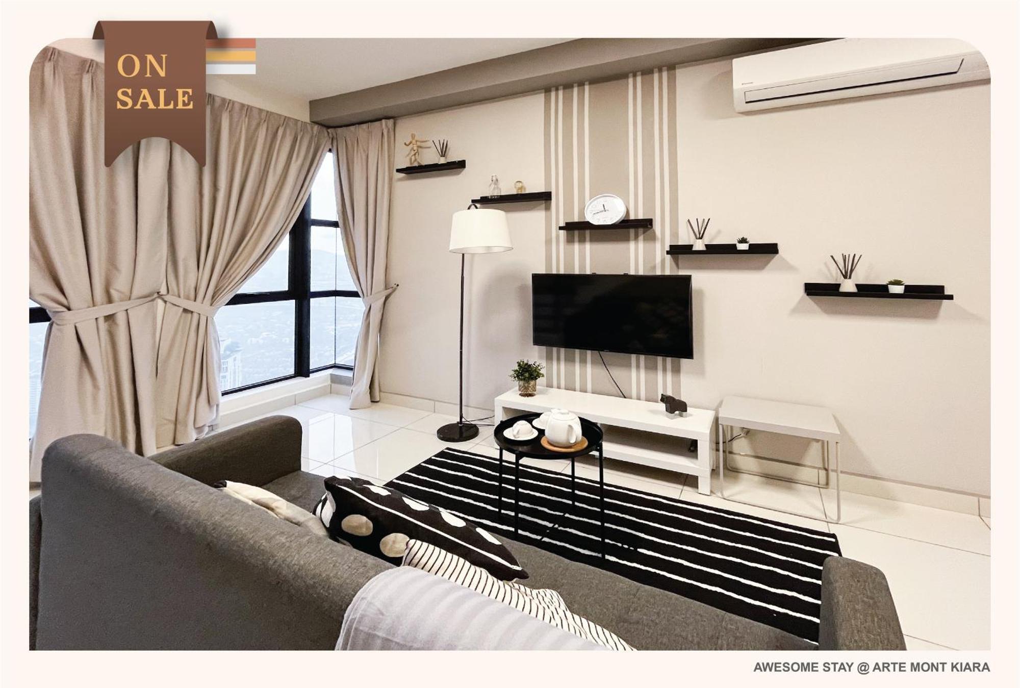 Nj Homestay At Arte Mont Kiara Kuala Lumpur Exteriör bild