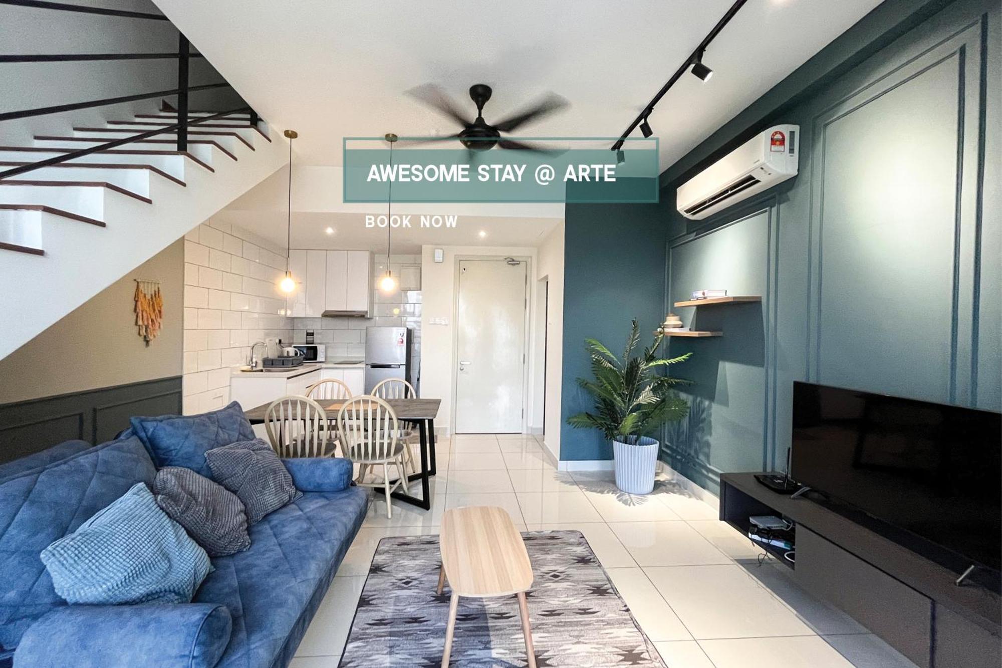 Nj Homestay At Arte Mont Kiara Kuala Lumpur Exteriör bild